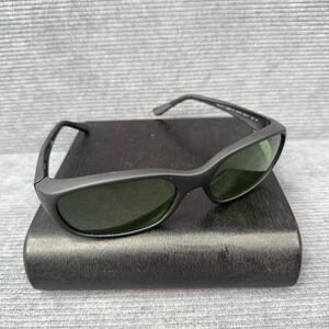 Ray-Ban RB 2016 Caddy-O W2578 Sunglasses Matte Black G-15 Green Lens Italy 59mm